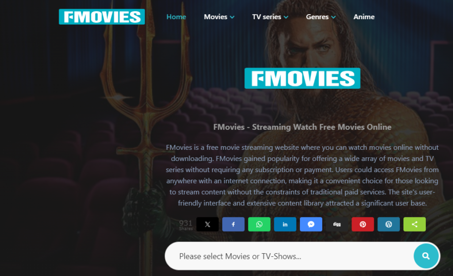 FMovies - Streaming Watch Free Movies Online